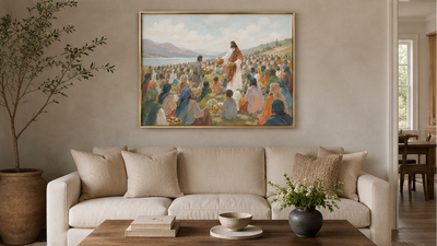Jesus Feeding the 500